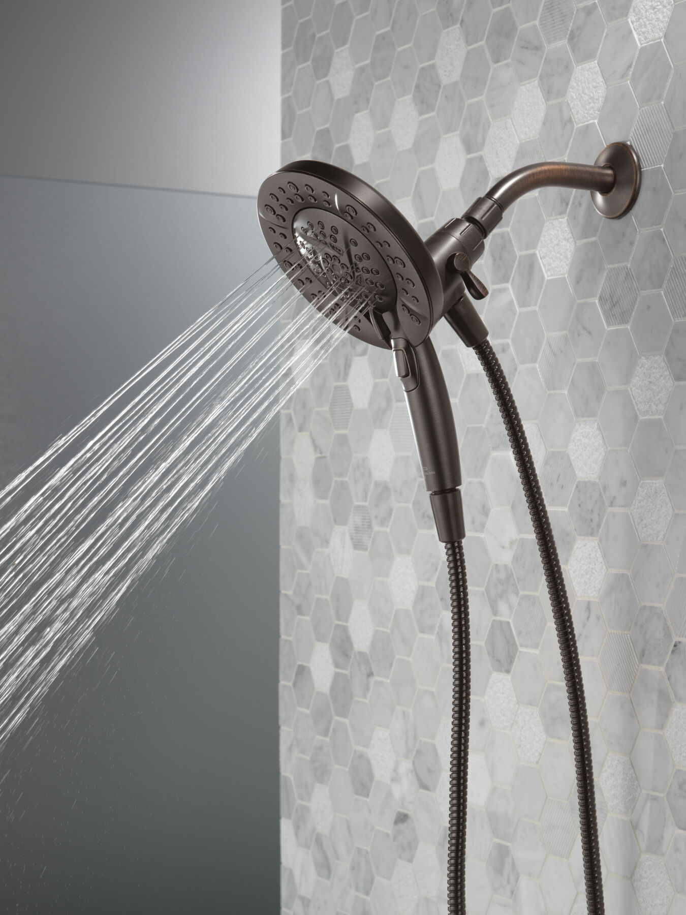 5-Setting In2ition&reg; Two-in-One Shower