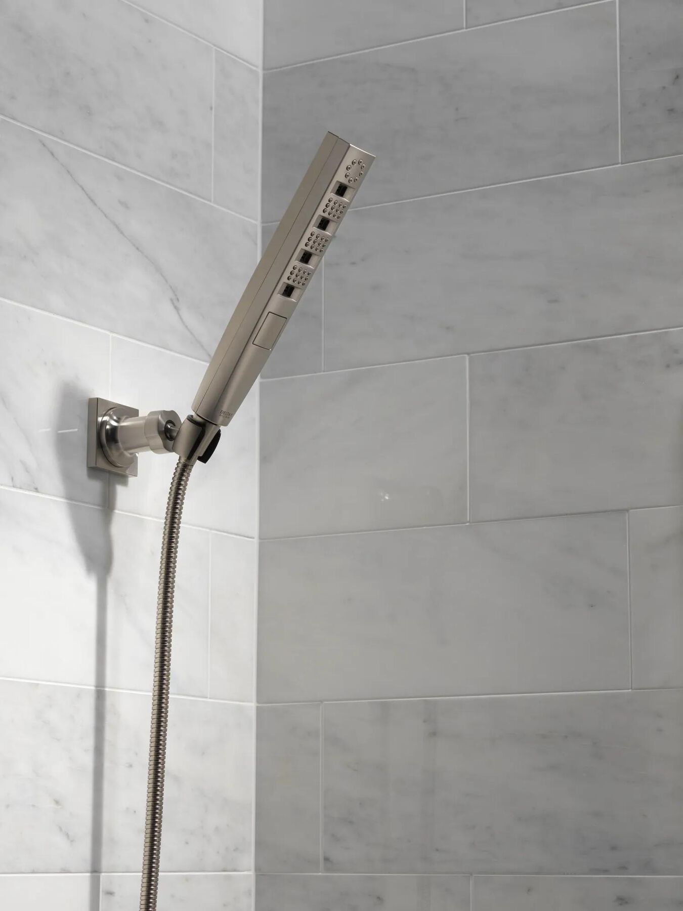 H<sub>2</sub>Okinetic&reg; 4-Setting Wall Mount Hand Shower