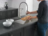 Single-Handle Pull-Down Spring Kitchen Faucet (Recertified)