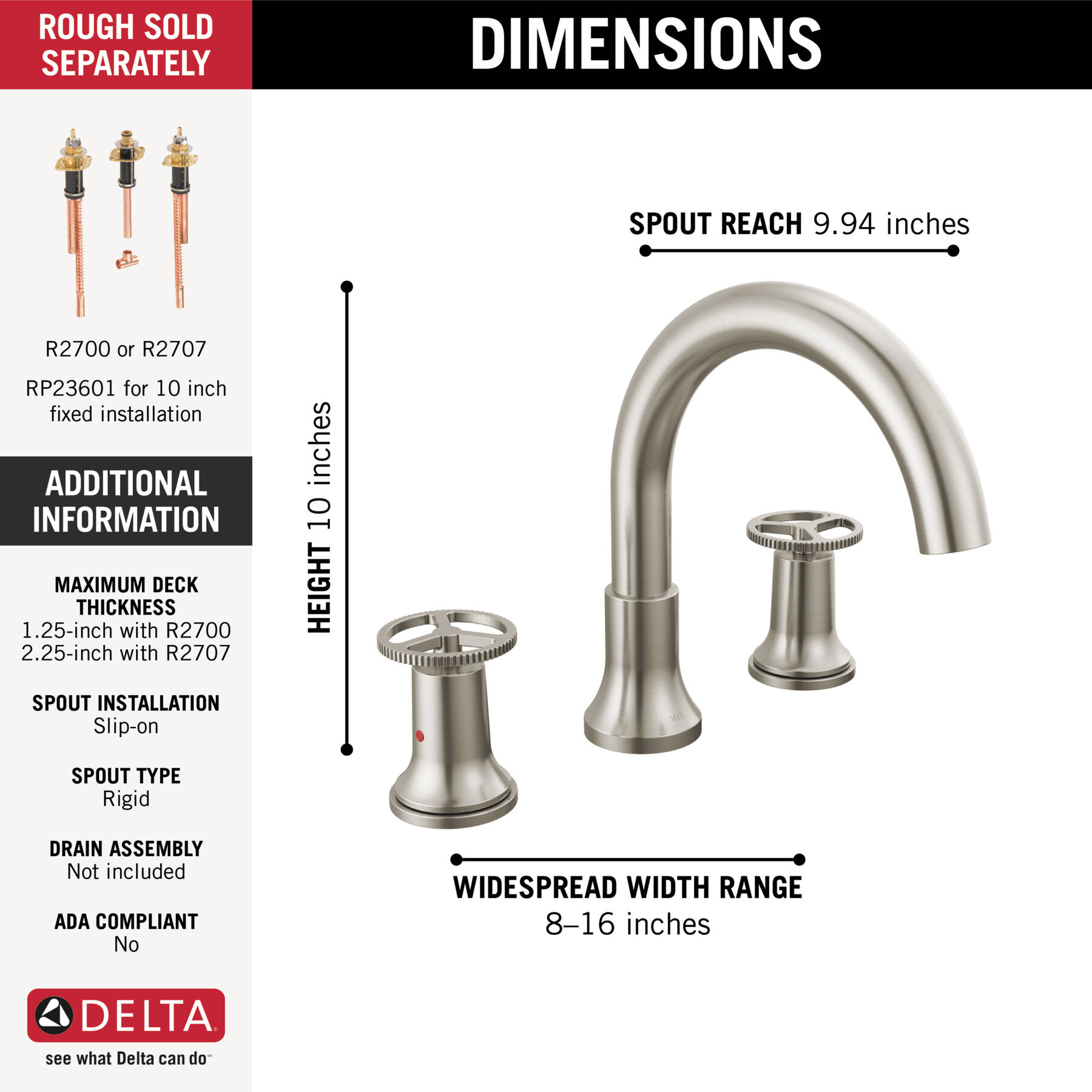 Roman Tub Faucet Trim