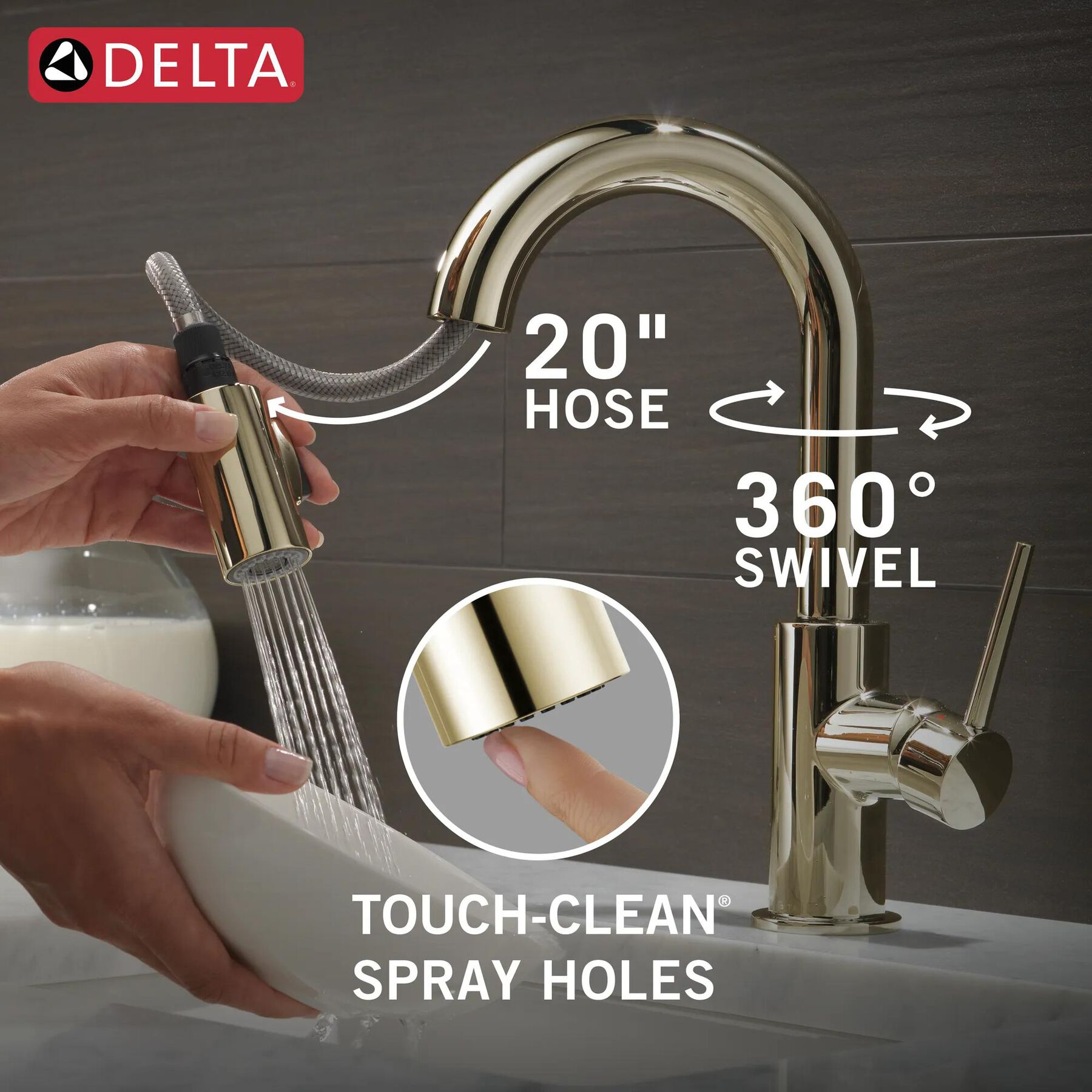Single Handle Pull-Down Bar / Prep Faucet