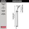 Premium Single-Setting Slide Bar Hand Shower (Recertified)