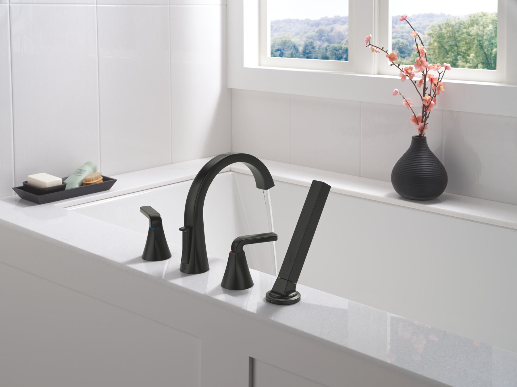 Roman Tub Trim with Hand Shower