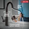 Touch<sub>2</sub>O&reg; Technology Kitchen Faucet with Touchless Technology