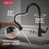 Single Handle Kitchen Pull-Down Faucet