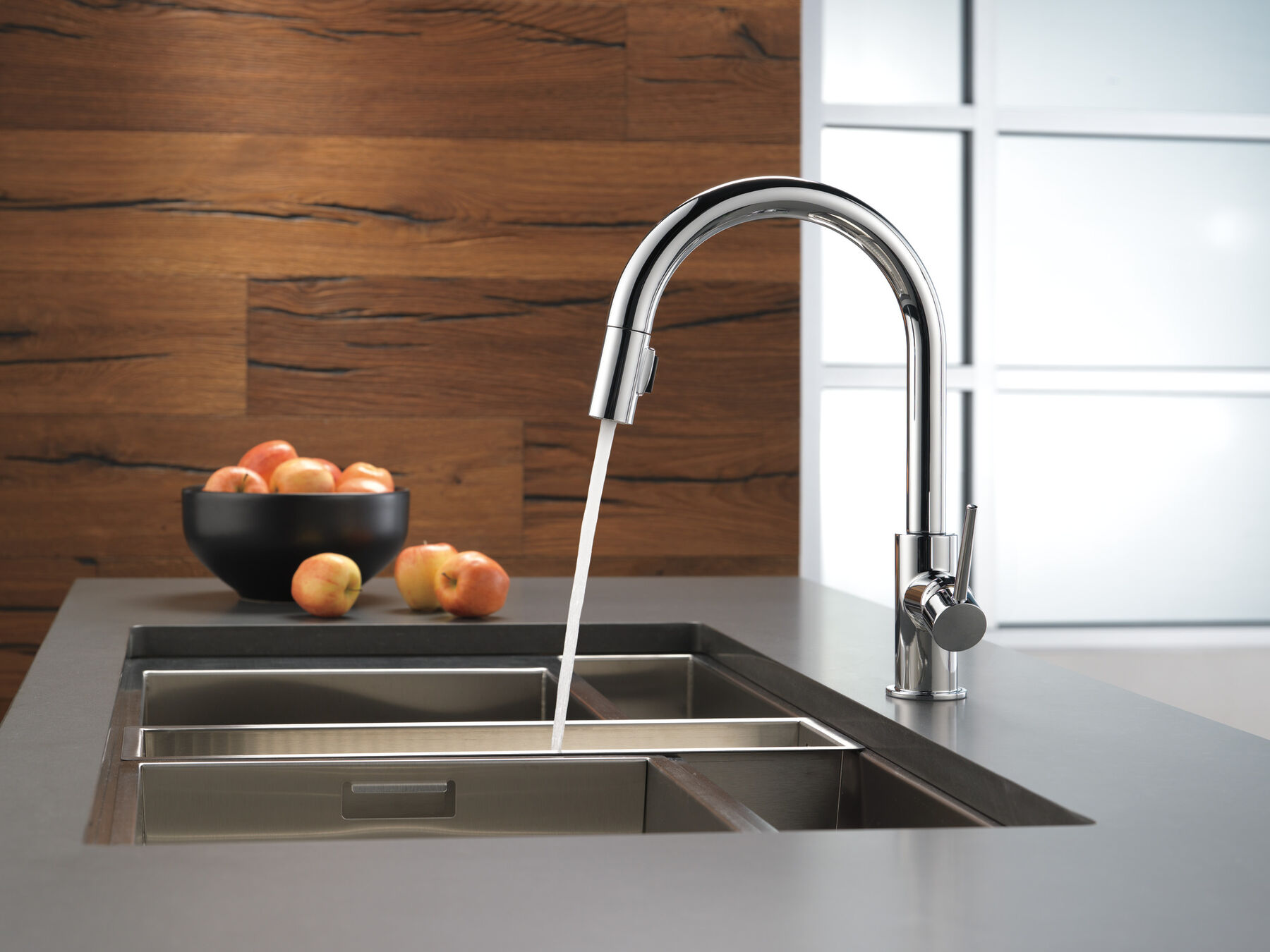Single Handle Pull-Down Kitchen Limited Swivel