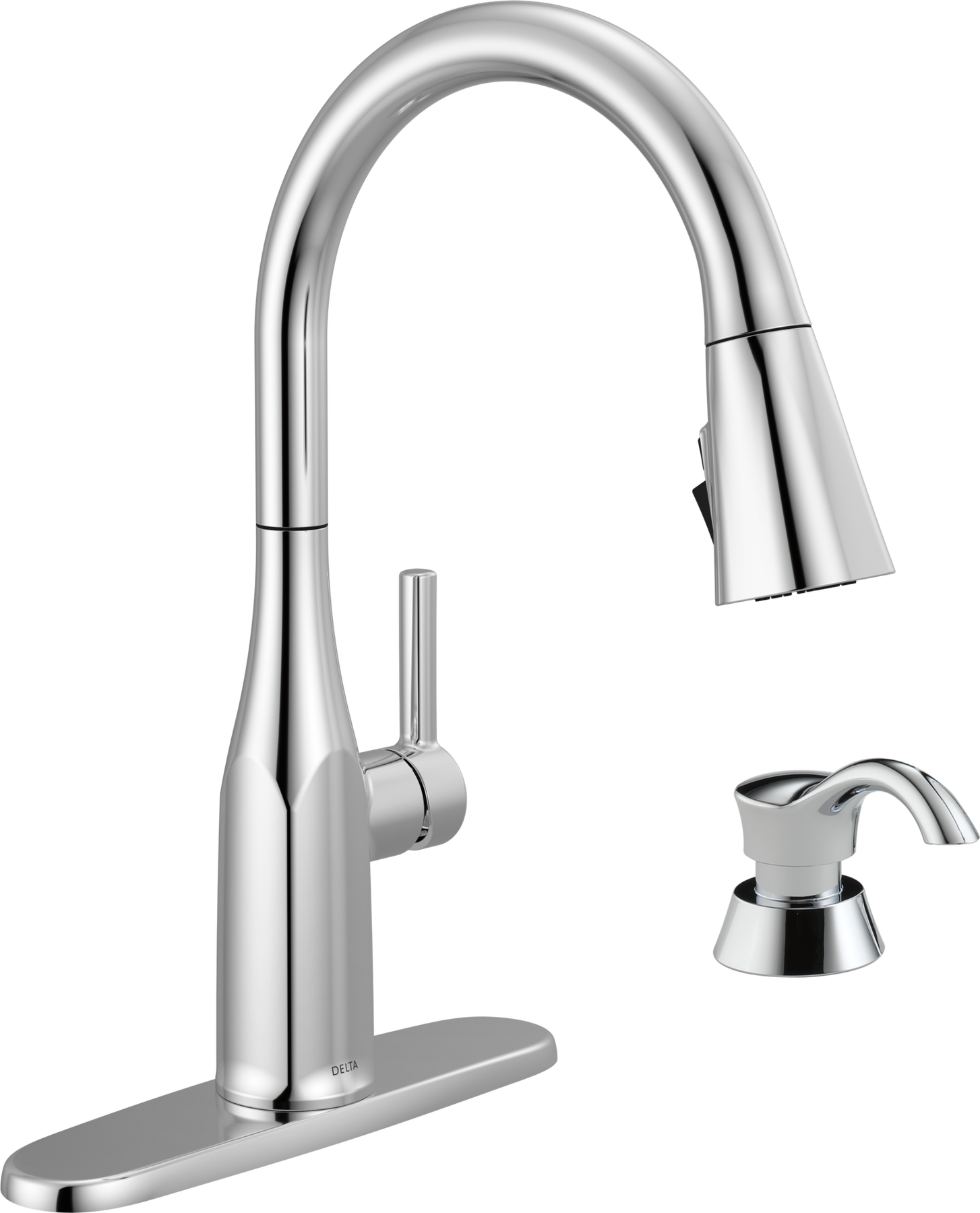Pull-Down Kitchen 1 Handle with Soap Dispenser Bundle