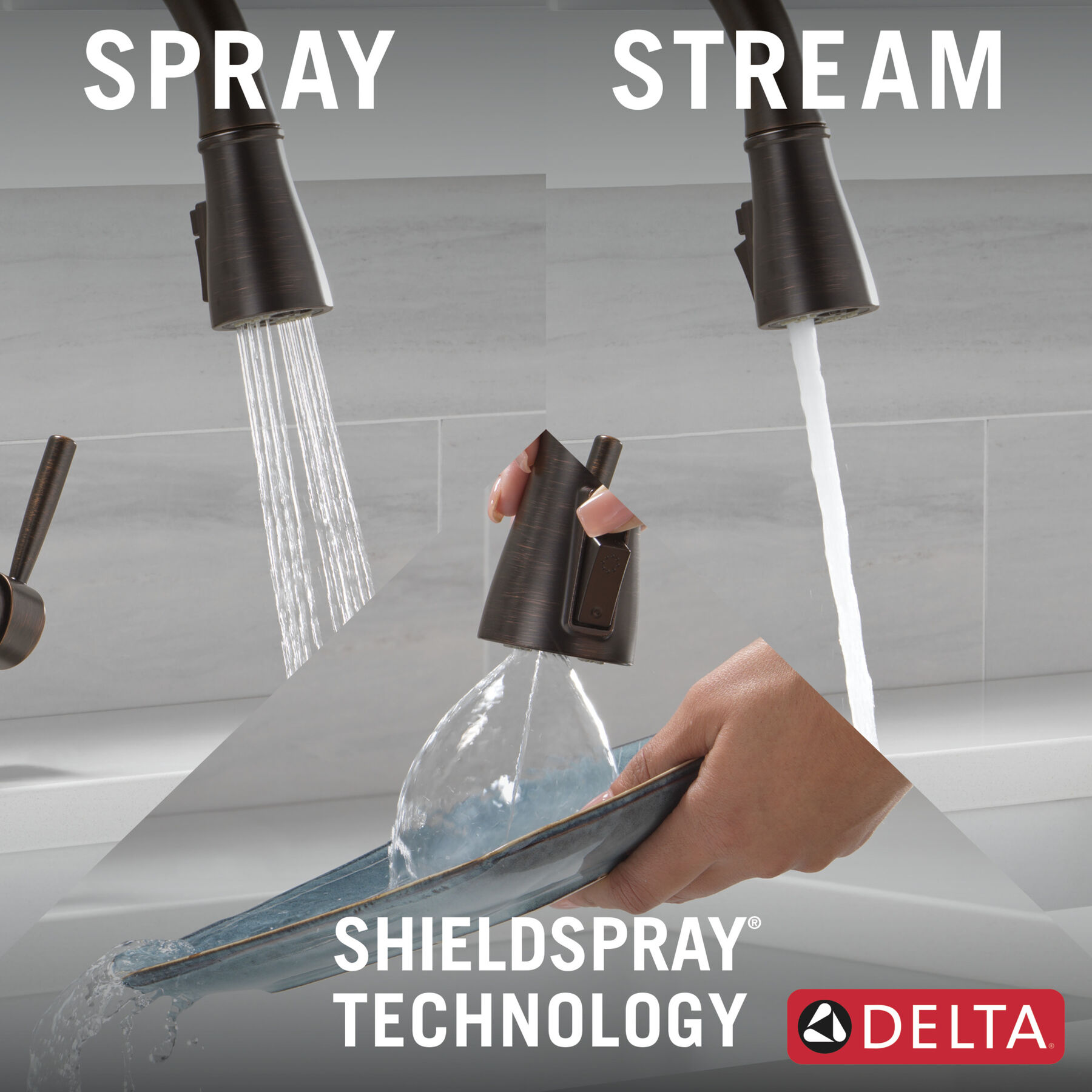 Pull-Down Kitchen Faucet w/Soap (Recertified)