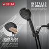 6-Setting Hand Shower with Cleaning Spray