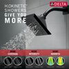 H<sub>2</sub>Okinetic&reg; 5-Setting Angular Modern Raincan Shower Head (Recertified)