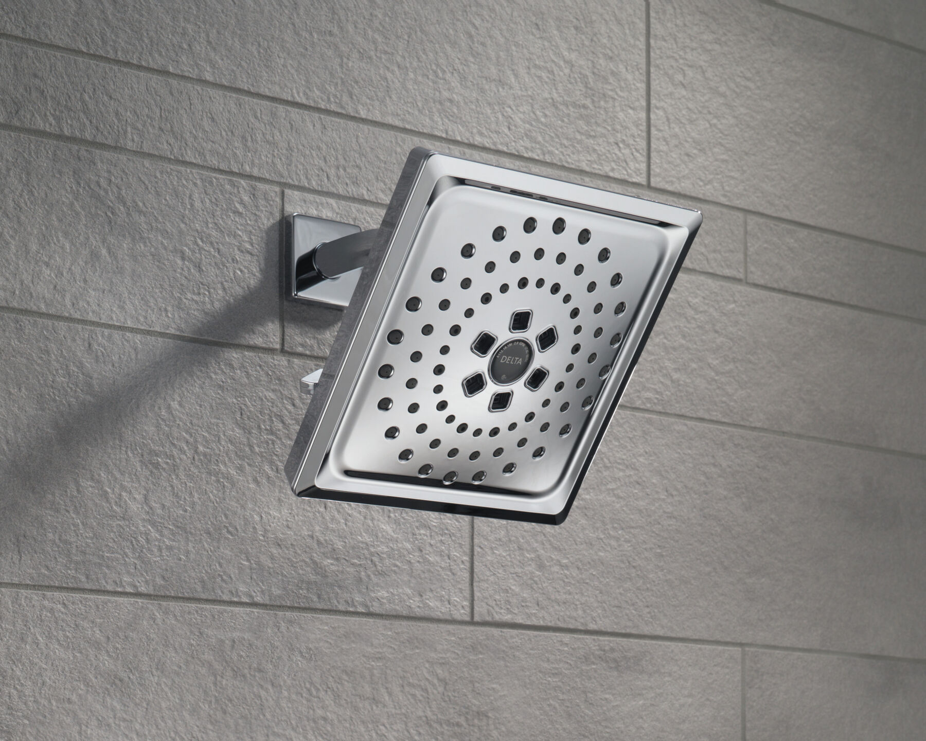 H<sub>2</sub>Okinetic&reg; 3-Setting Raincan Shower Head