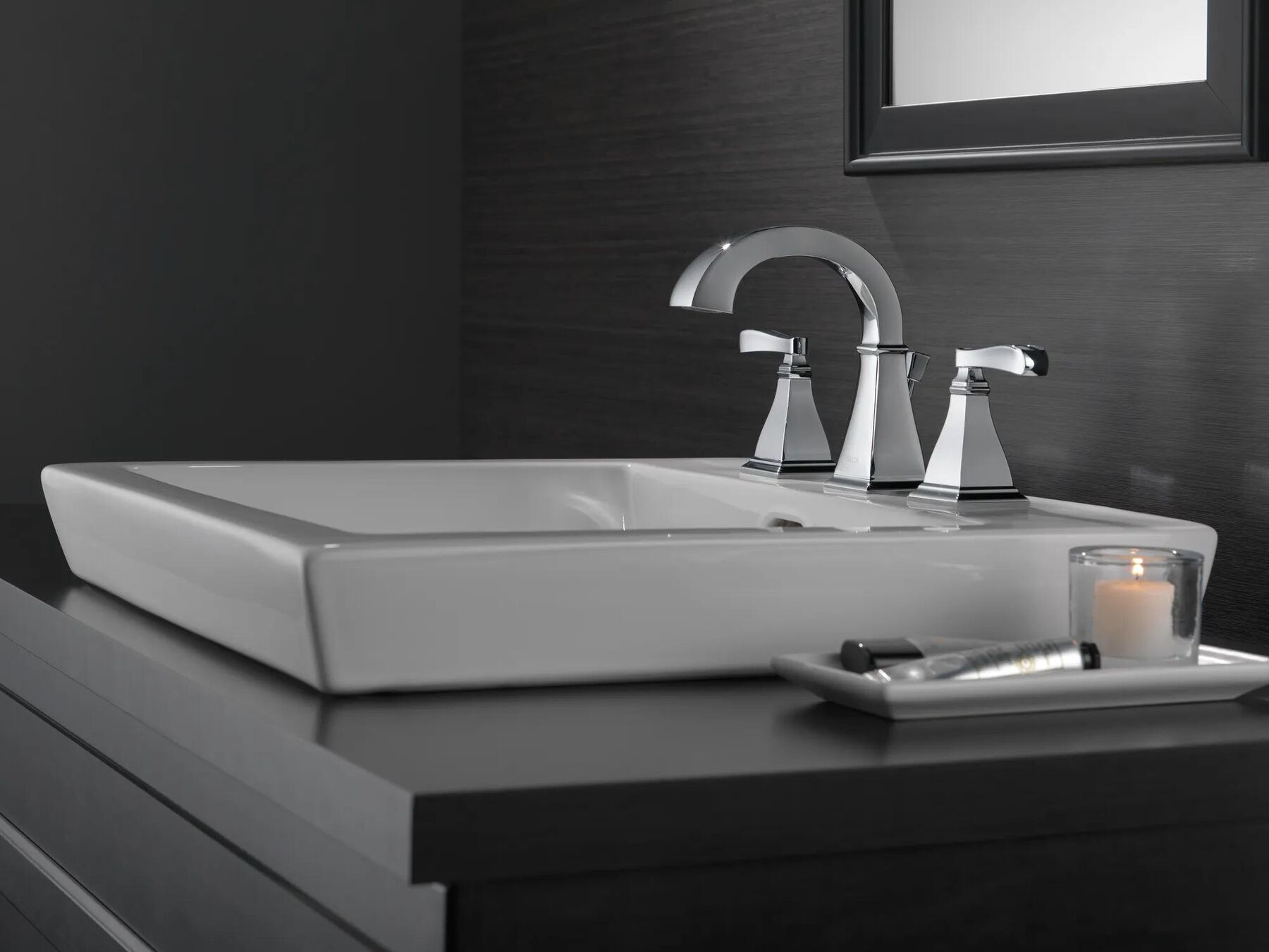 Two Handle Widespread Bathroom Faucet