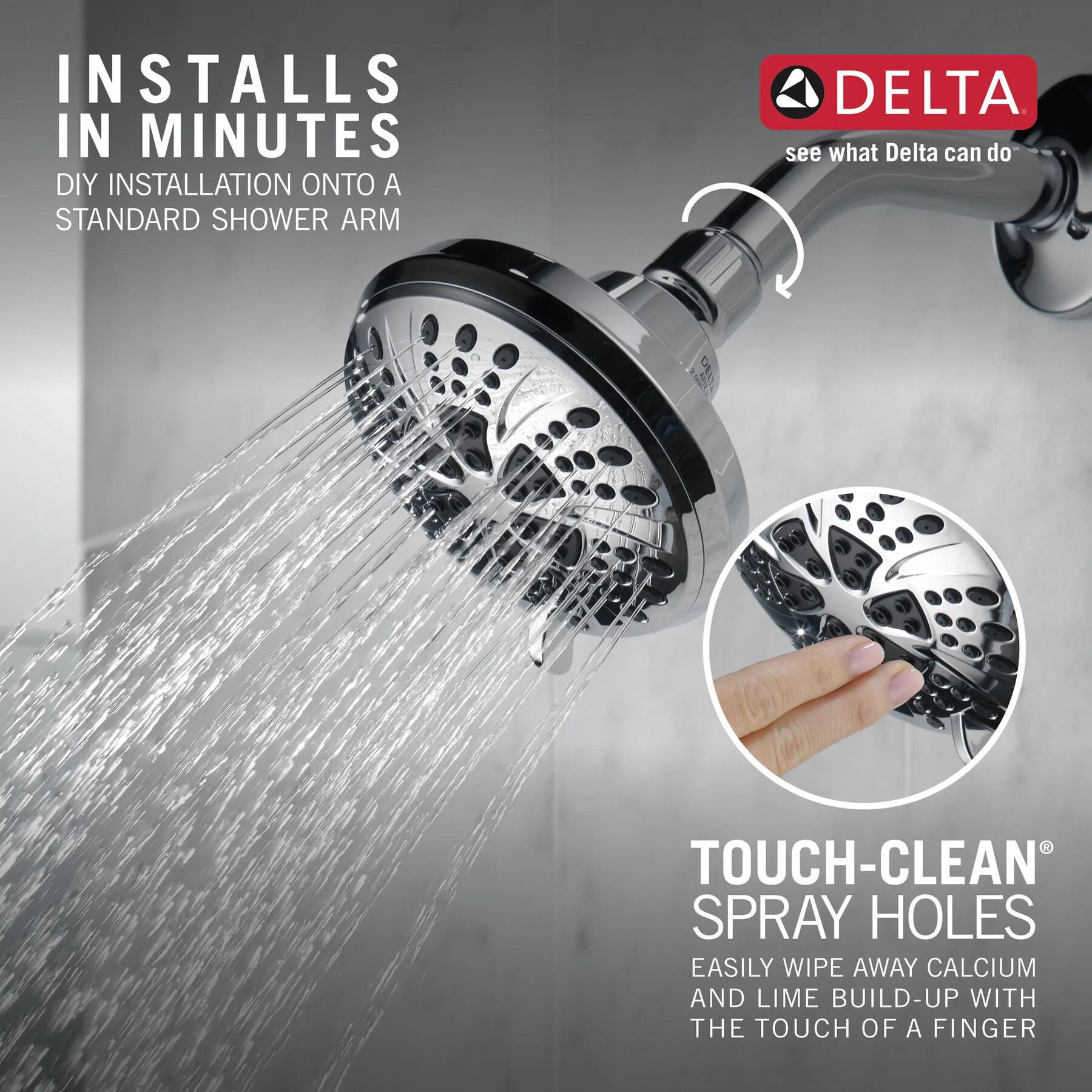 6-Setting Shower Head