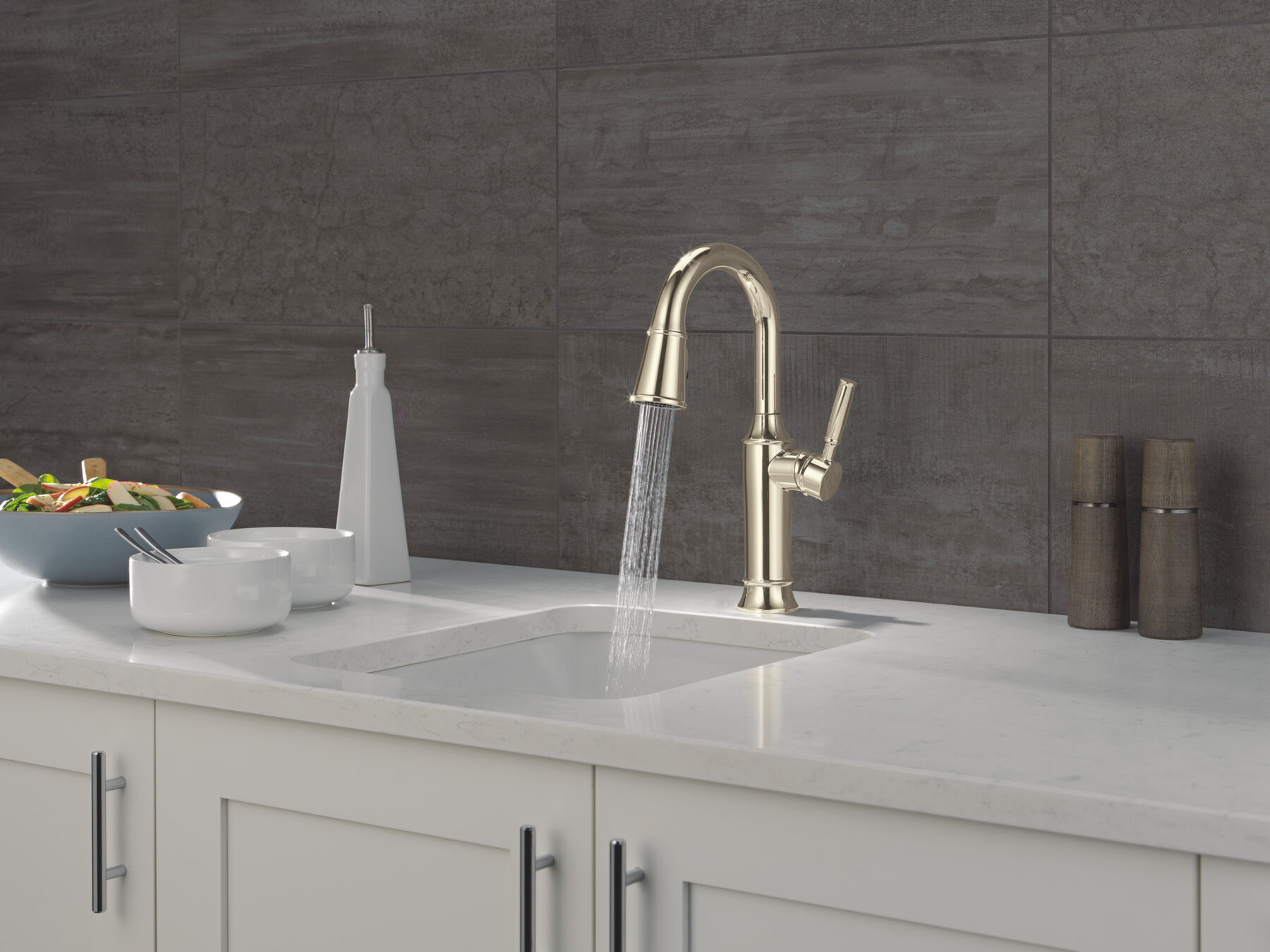 Single Handle Pull-Down Bar / Prep Faucet