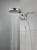 HydroRain&reg; H<sub>2</sub>Okinetic&reg; 5-Setting Two-in-One Shower Head (Recertified)