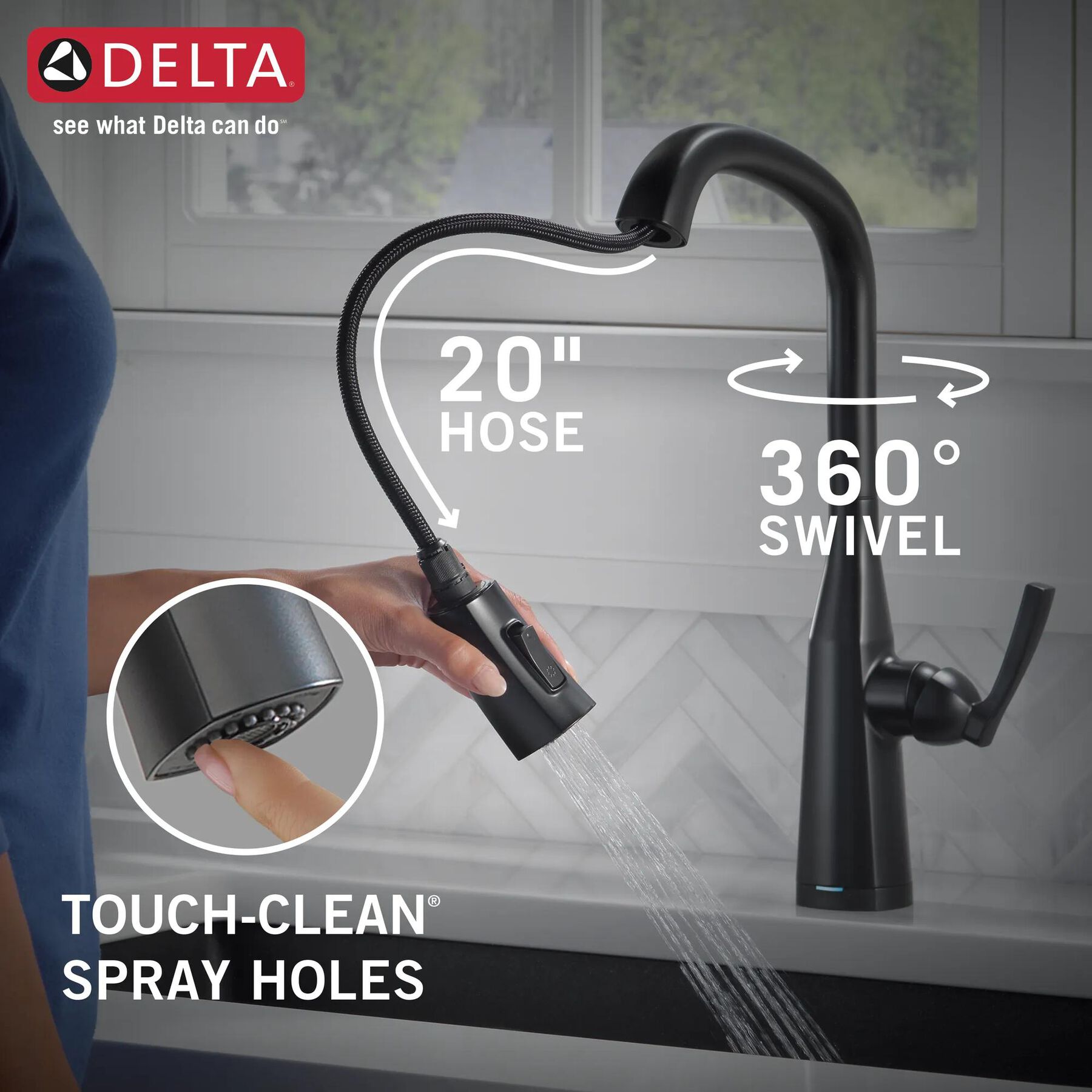 Touch<sub>2</sub>O&reg;  Pull-Down Kitchen w/ Voice (Recertified)