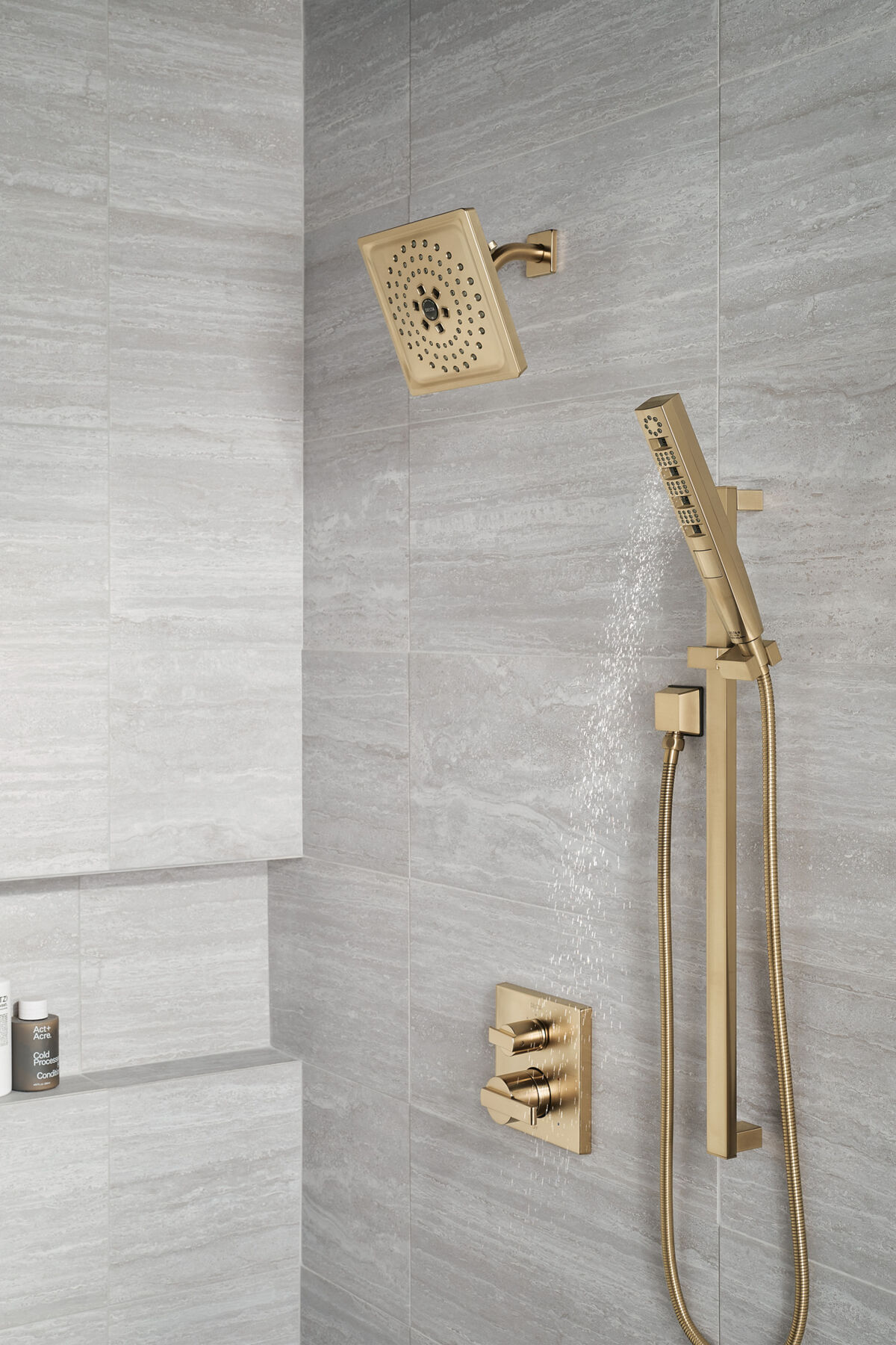 H<sub>2</sub>Okinetic&reg; Hand Shower 1.75 GPM w/Slide Bar 4S