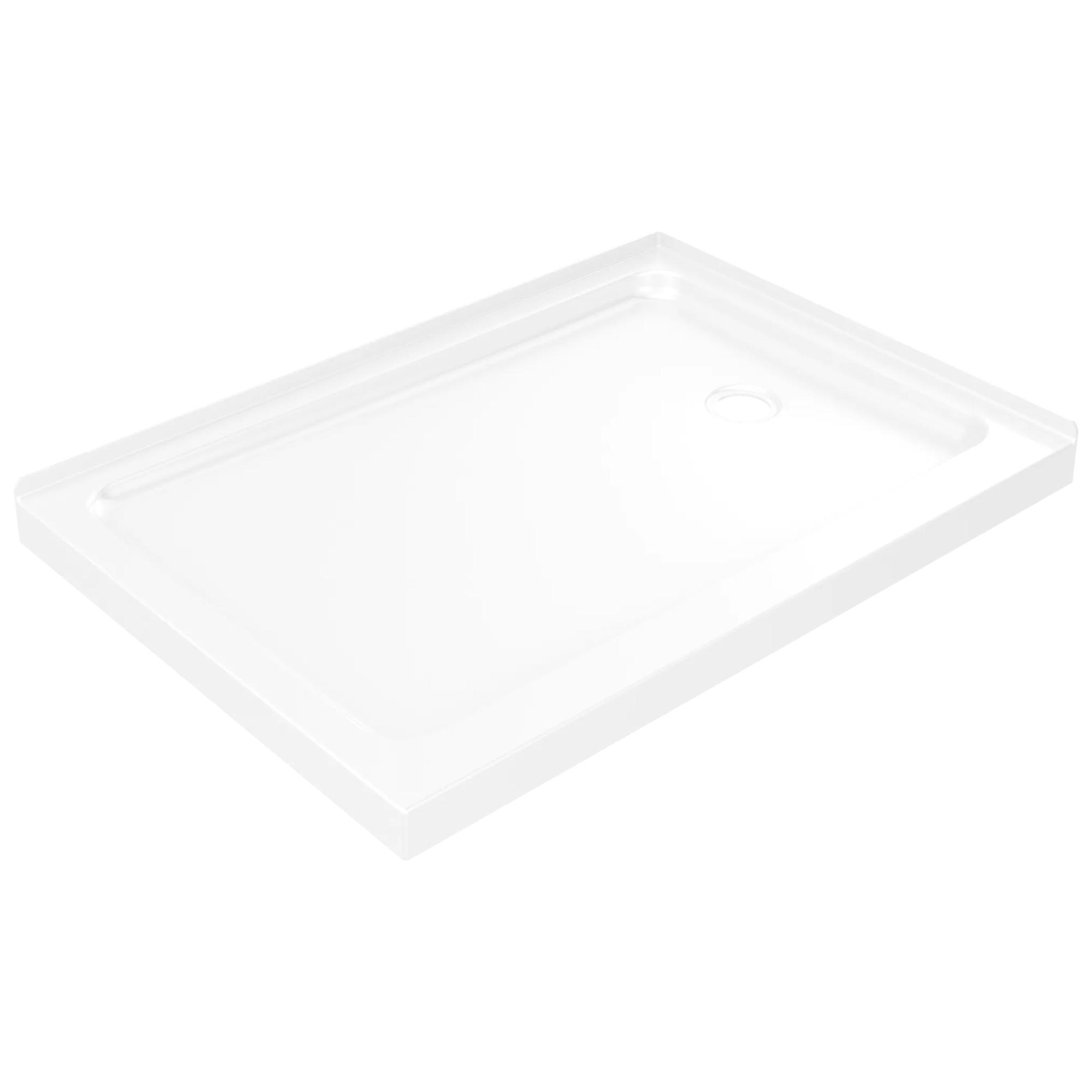 48&rdquo;x34&rdquo; Right Drain Corner Shower Base