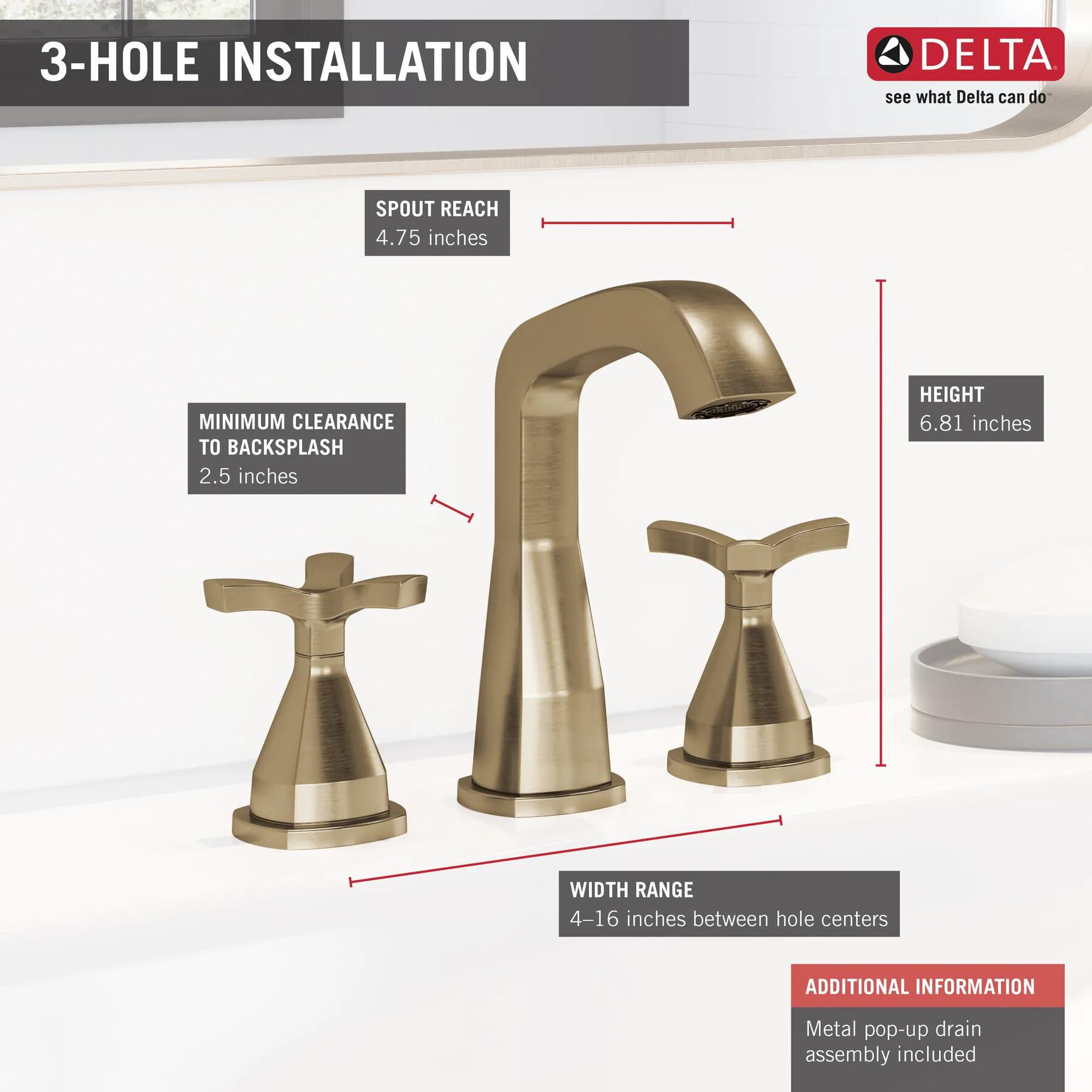 Widespread Faucet