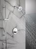Round Contemporary Push-Button Shower