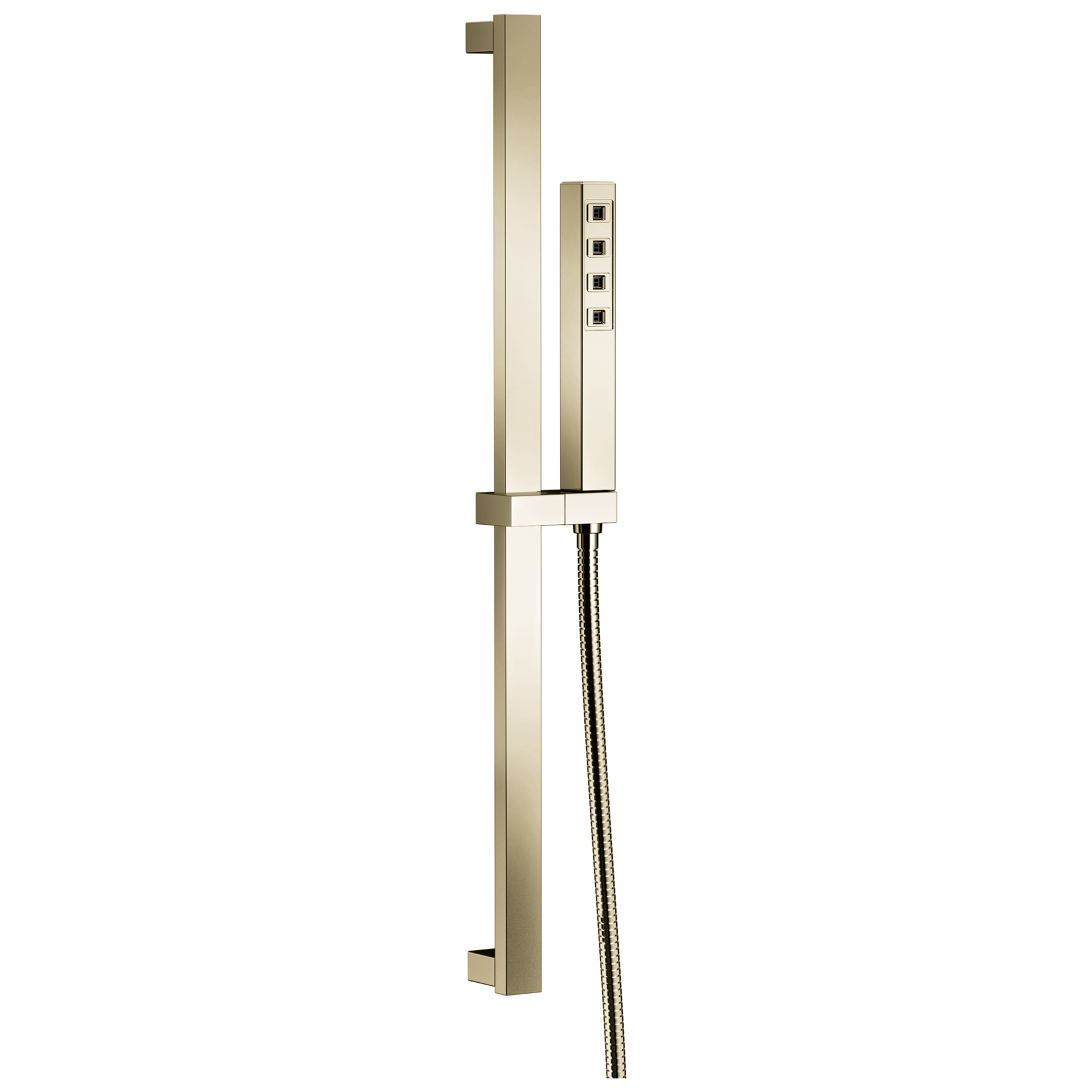 H<sub>2</sub>Okinetic&reg; Single-Setting Slide Bar Hand Shower