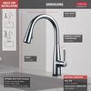 VoiceIQ&reg; Single Handle Pull-Down Faucet with Touch<sub>2</sub>O&reg; Technology (Recertified)