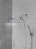 10 inch Raincan Shower Head & Hand Held Combo with Adjustable Extension Arm