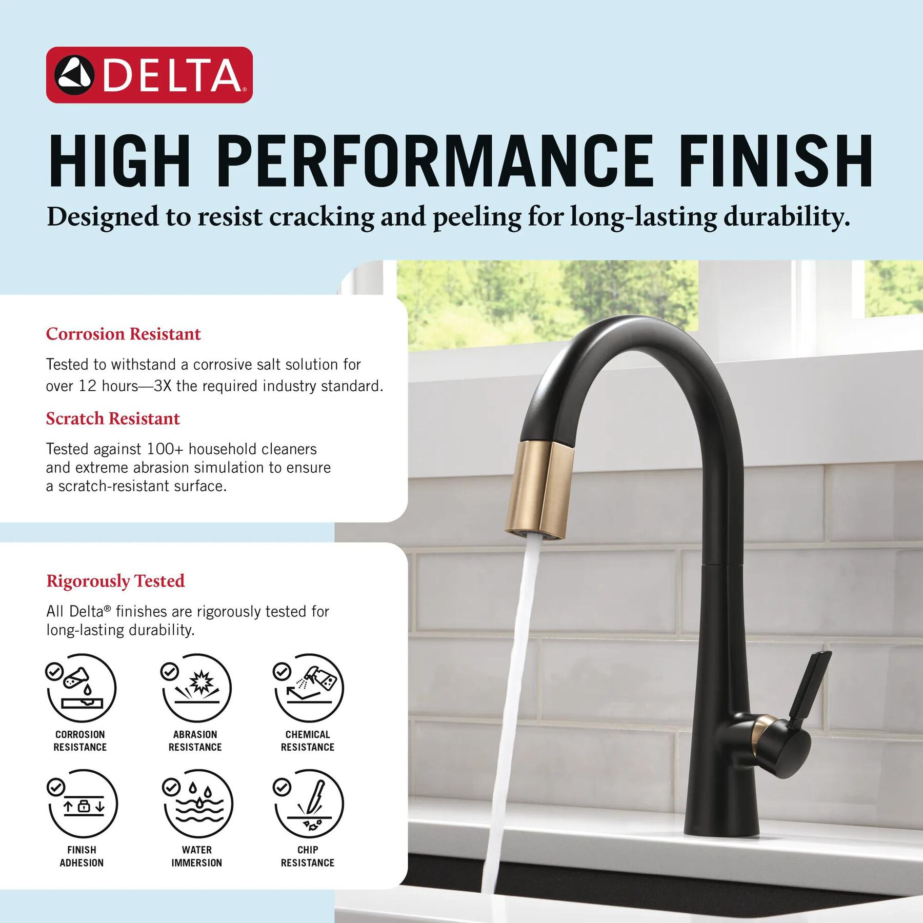 Single Handle Pull-Down Kitchen Faucet