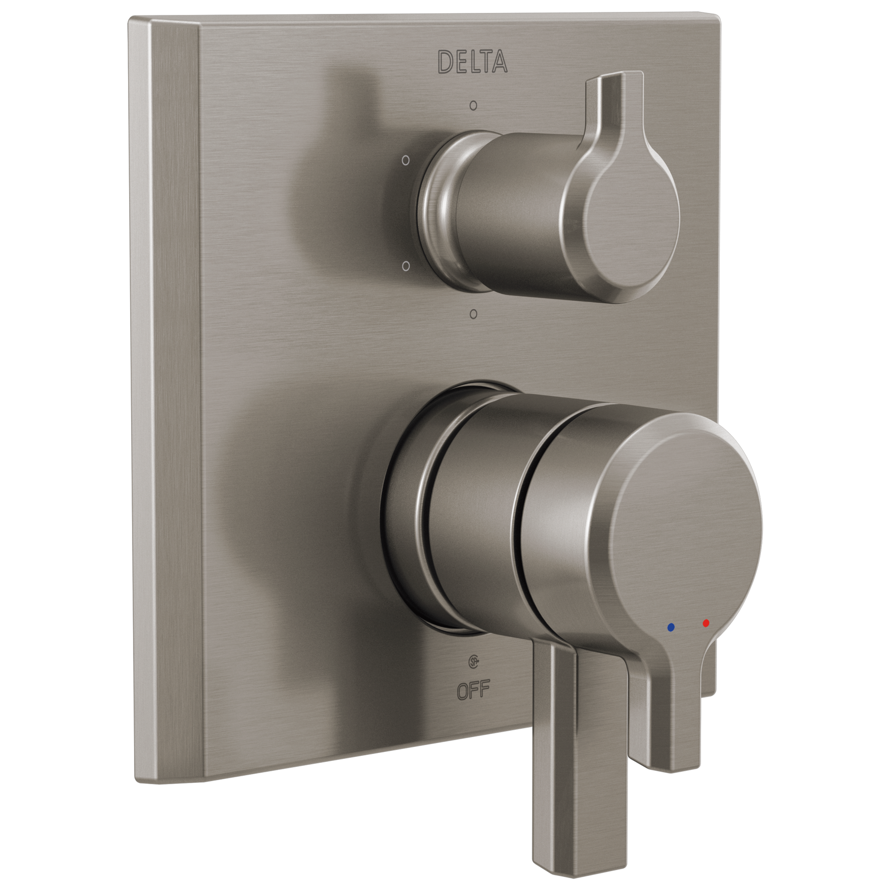 2-Handle Monitor&reg; 17 Series Valve Trim with 6-Setting Diverter
