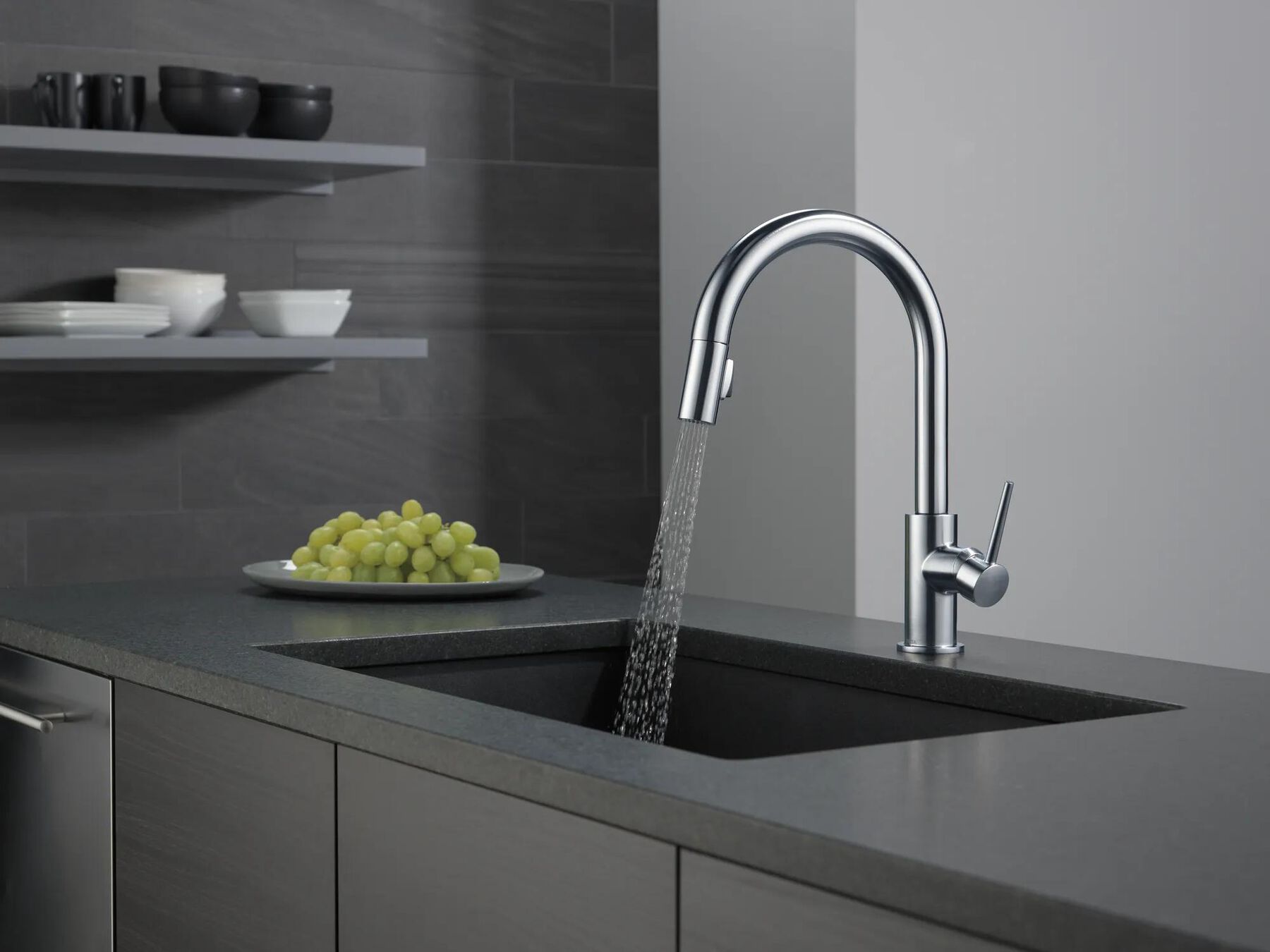 Single Handle Pull-Down Kitchen Limited Swivel (Recertified)