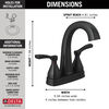 Two Handle Centerset Bathroom Faucet