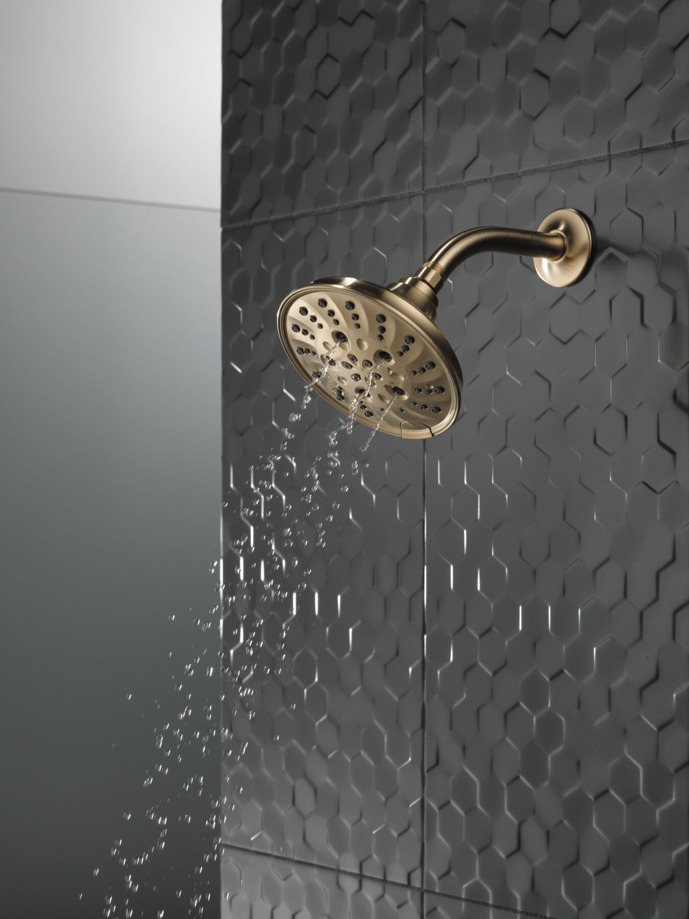H<sub>2</sub>Okinetic&reg; 5-Setting Traditional Raincan Shower Head