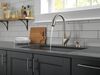 Single Handle Pull-Down Kitchen Faucet with Soap Dispenser and ShieldSpray&reg; Technology (Recertified)