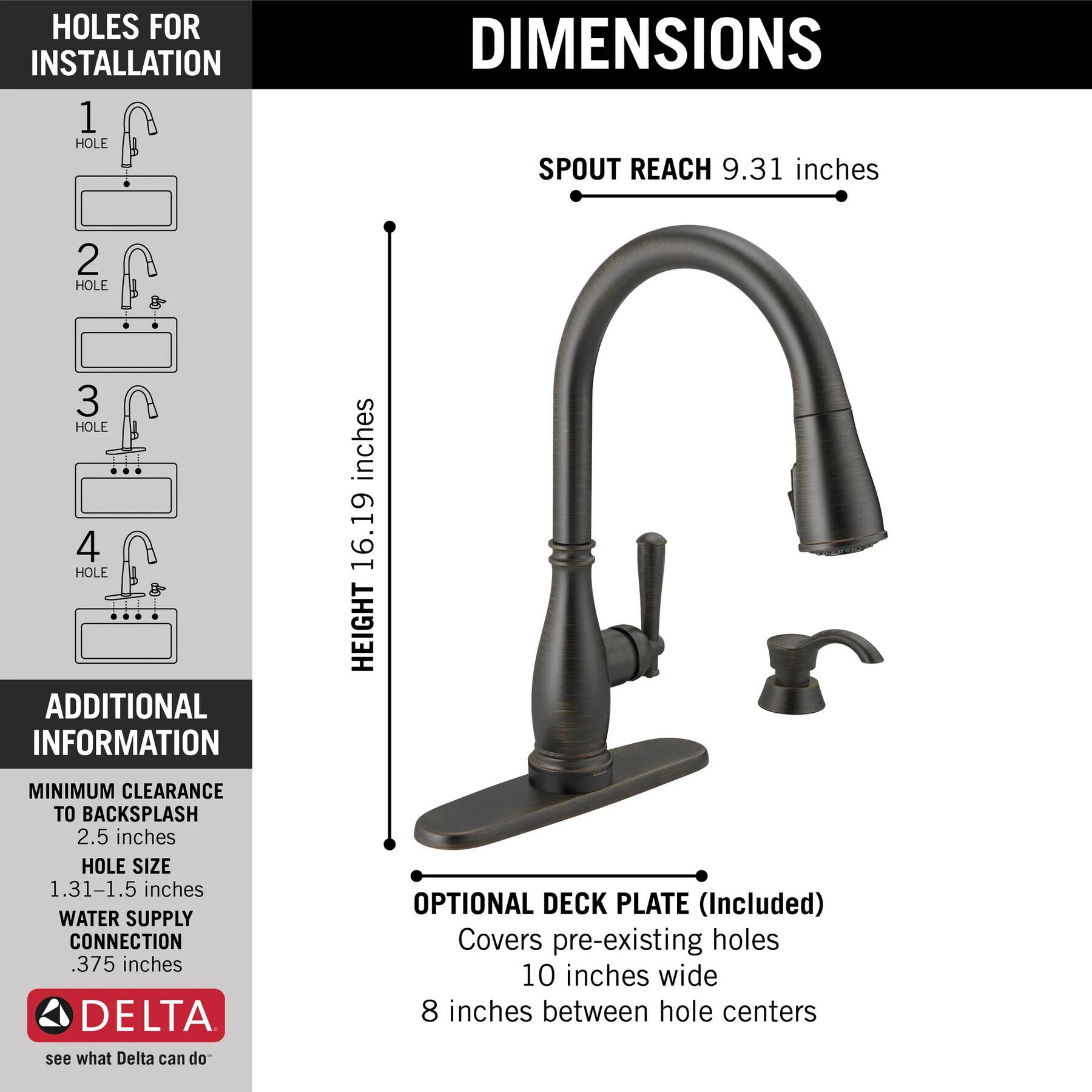 Touch<sub>2</sub>O&reg;  Pull-Down Kitchen w/Soap (Recertified)
