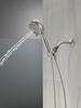6-Setting Hand Shower with Cleaning Spray