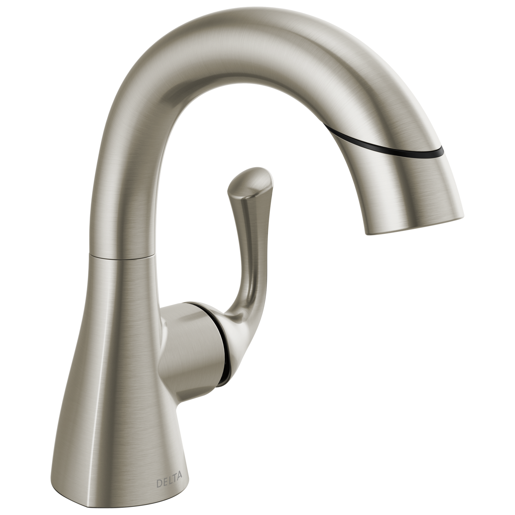 Single Handle Pull-Down Bathroom Faucet