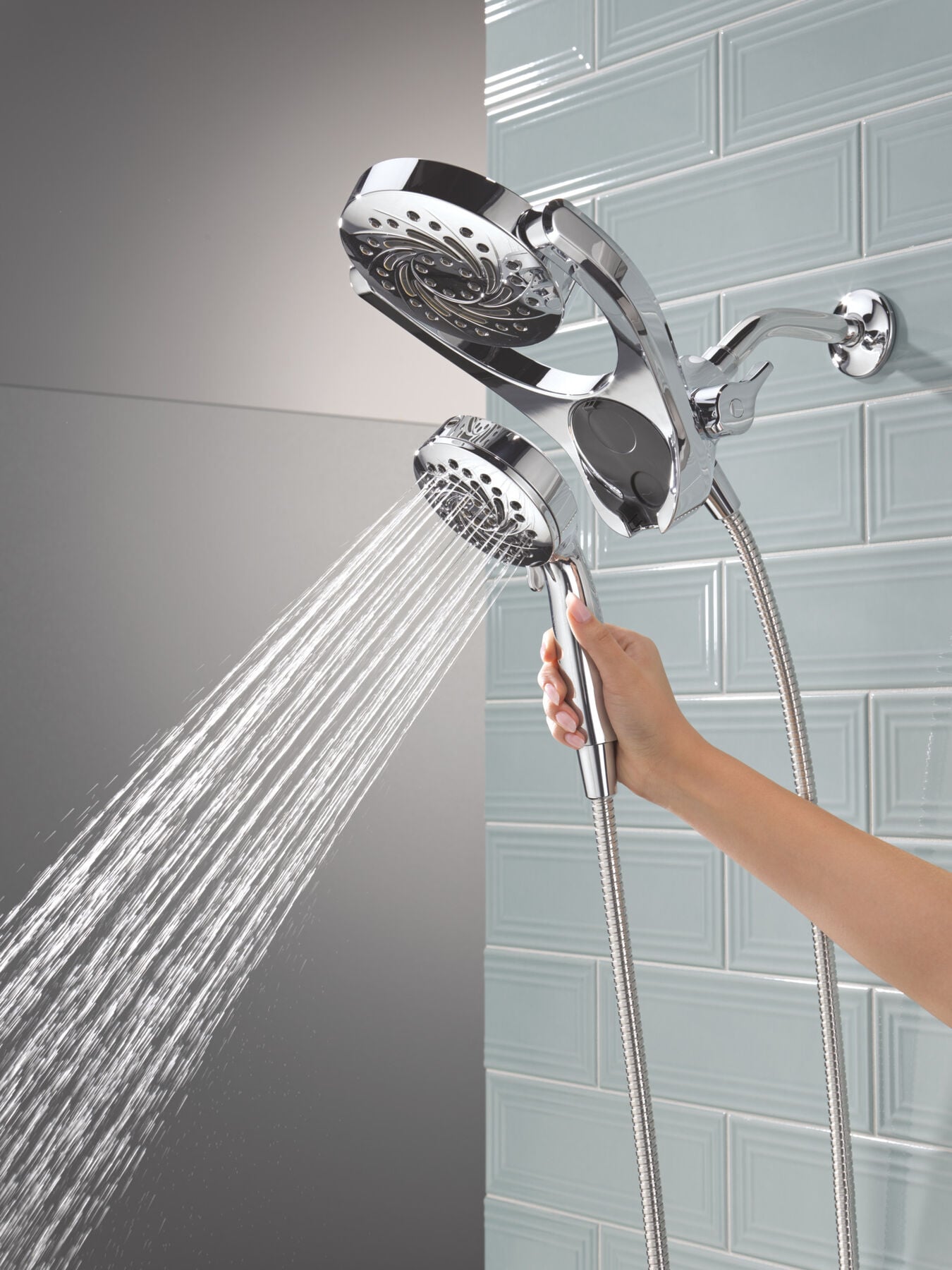 5-Setting HydroRain with ProClean in Chrome 75418 | Delta Faucet