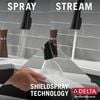 Single Handle Pull-Down Kitchen Faucet with Soap Dispenser and ShieldSpray Technology