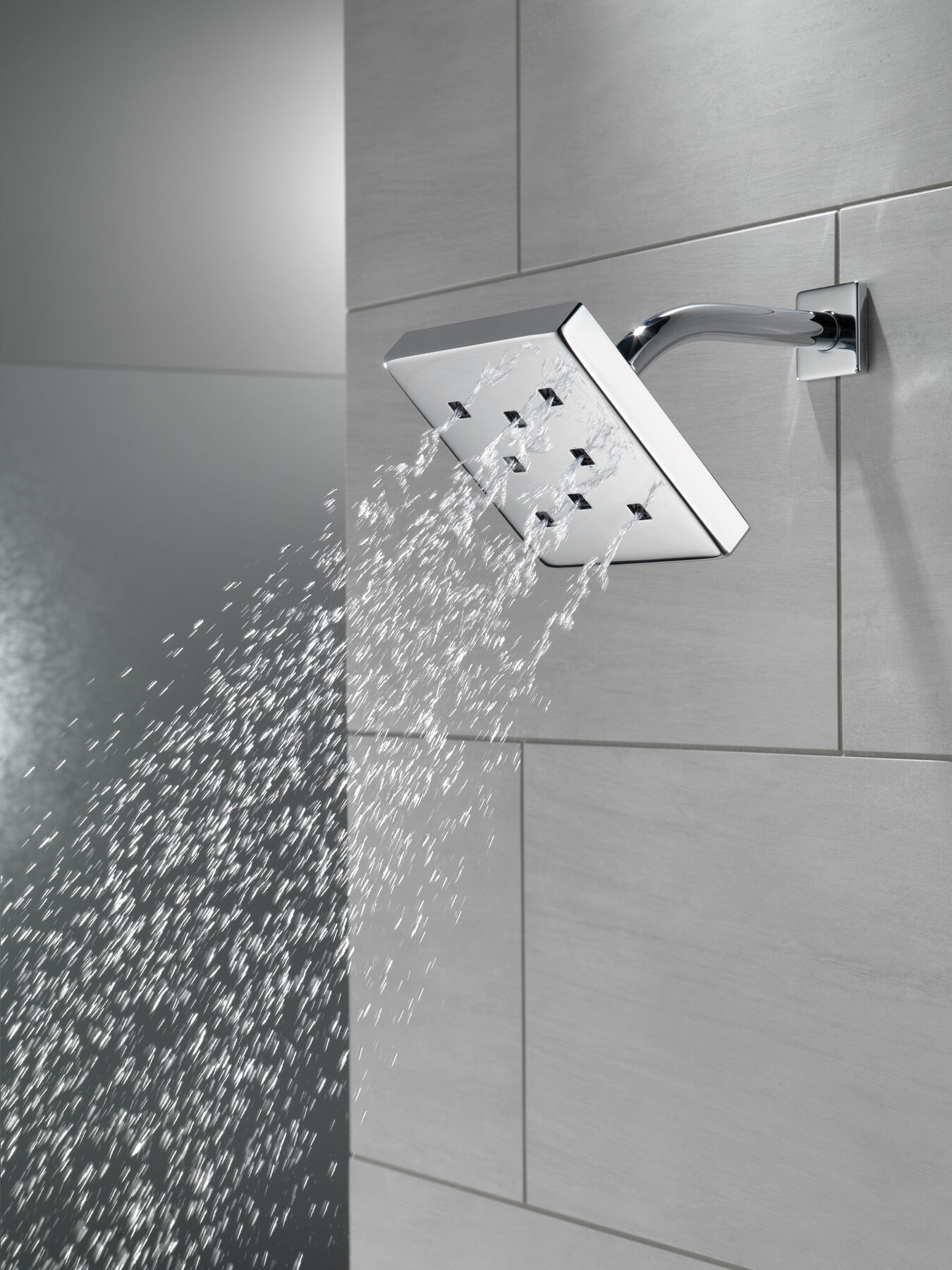 H<sub>2</sub>Okinetic&reg; Single-Setting Metal Raincan Shower Head