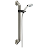 Adjustable Slide Bar / Grab Bar 2-Setting Hand Shower