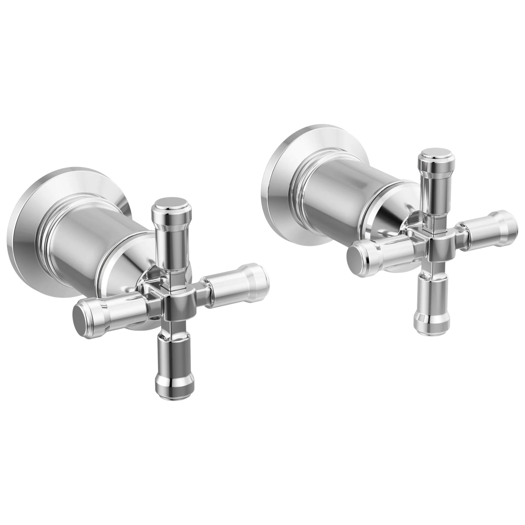 Wall Mount Bathroom Faucet Handle Kit-Cross