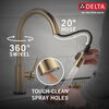 Single Handle Pull-Down Kitchen Faucet with Touch<sub>2</sub>O&reg; Technology (Recertified)