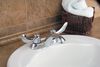 Two Handle Centerset Lavatory Faucet - Less Pop-Up