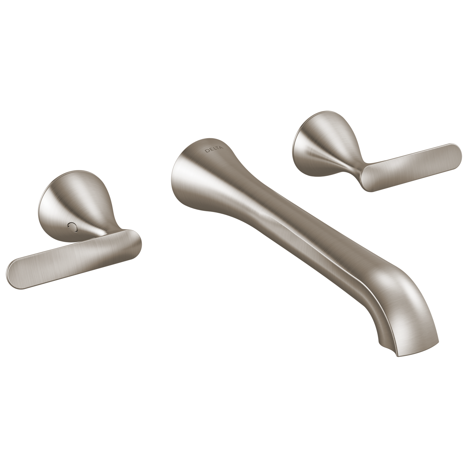 Two Handle Wall Mount Bathroom Faucet