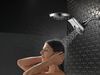 HydroRain&reg; H<sub>2</sub>Okinetic&reg; 5-Setting Two-in-One Shower Head