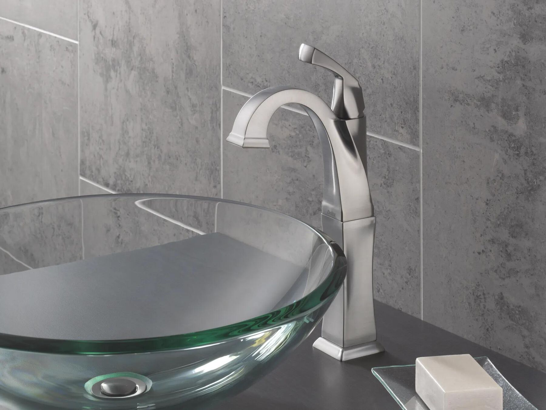 Single Handle Vessel Bathroom Faucet