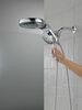 HydroRain&reg; H<sub>2</sub>Okinetic&reg; 5-Setting Two-in-One Shower Head