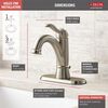 Single Handle Bathroom Faucet (Recertified)