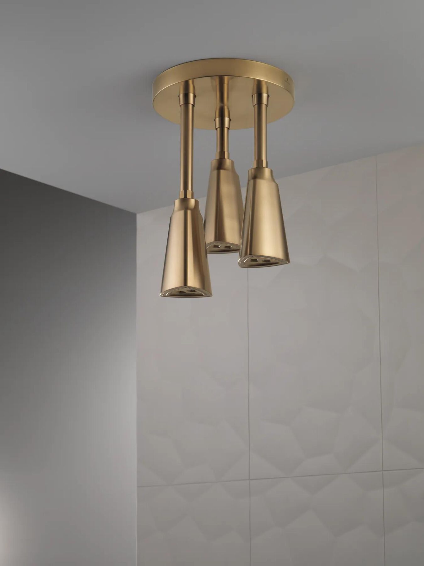 H<sub>2</sub>Okinetic&reg; Pendant Raincan Shower Head with LED Light (Recertified)