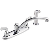 Two Handle Kitchen Faucet With Spray (Recertified)